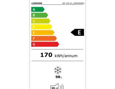 Congélateur électroménager, Smart Frost, 3 tiroirs, 98L