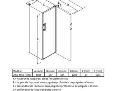 Armoire positive 5°C± 2°C, 420 litres, porte vitrée