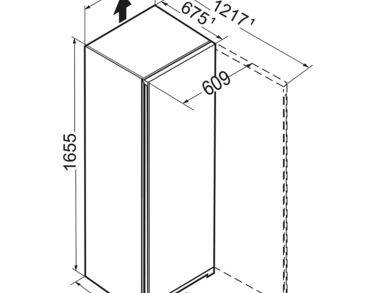 Réfrigérateur électroménager, tout utile, 349L