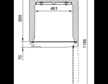 Table top positif labo 125L qualifiable +5°C +/-3K