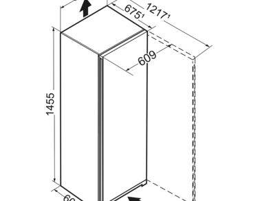 Réfrigérateur électroménager, tout utile, 298L