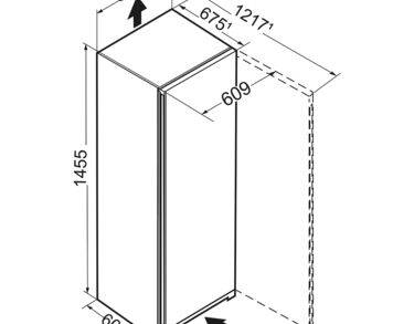 Réfrigérateur électroménager, tout utile, 298L