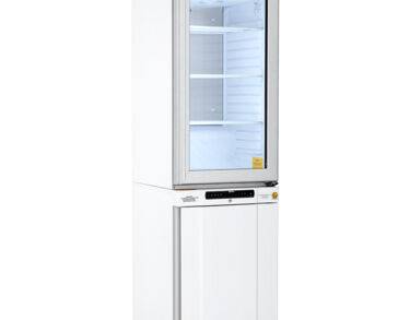 Combiné laboratoire qualifiable +5°C +/-3K et -25°C +/-5K réfrigérateur / congélateur 343L
