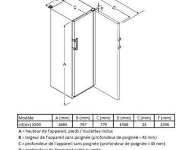 Armoire laboratoire ATEX -20°C, 499 litres