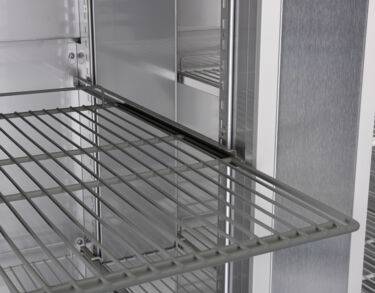 Glissière inox droite en