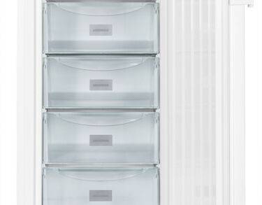 Congélateur électroménager, Smart Frost, 5 tiroirs, 158L