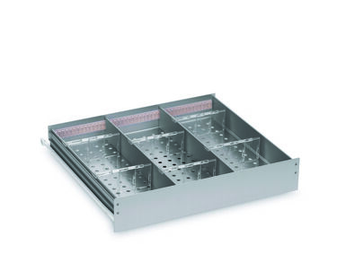 Tiroir aluminium (fond perforé) pour ER600/660/1400