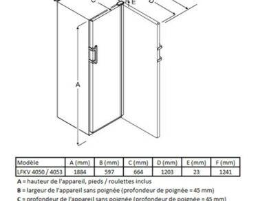 Armoire positive 5°C± 2°C, 420 litres, porte vitrée
