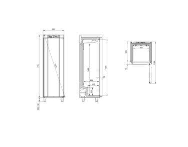 Armoire positive labo 346L qualifiable +5°C +/-3K