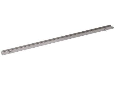 Glissière inox droite en