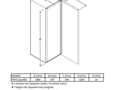 Armoire positive, cuve PS, carrosserie époxy blanc, 420L