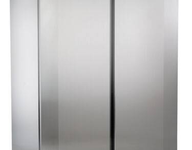 Armoire positive GN2/1, cuve inox emboutie, 2 portes, 1361L, gamme COMFORT