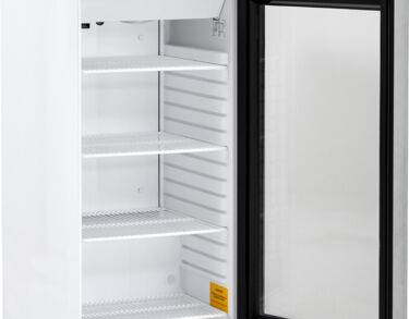 ARMOIRE LABORATOIRE ET MEDICAMENTS BLANCHE VITREE 218 L QUALIFIABLE 5°C +/-3K