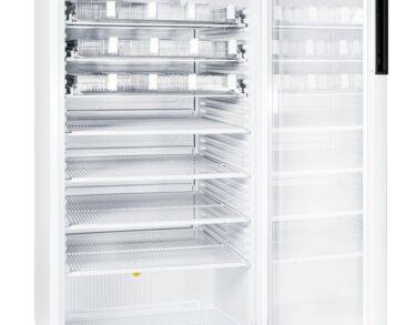 Armoire positive 5°C ± 3°C, 569 litres, porte vitrée