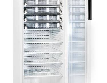 Armoire positive 5°C ± 3°C, 347 litres, porte vitrée