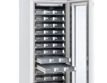 Armoire positive 5°C± 2°C, 597 litres, porte vitrée