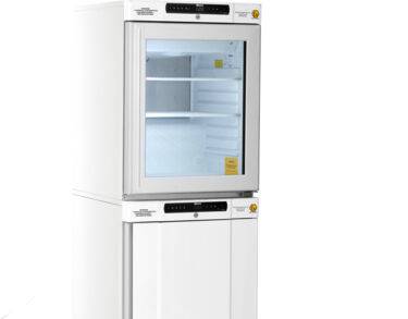 Combiné laboratoire qualifiable vitré +5°C +/-3K et -25°C +/-5K réfrigérateur / congélateur 250L