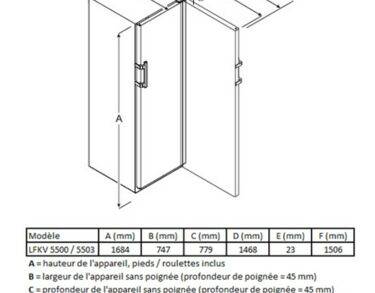 Armoire positive 5°C± 3°C, 558 litres, porte pleine