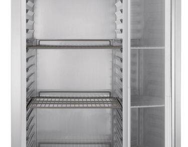 Armoire positive GN2/1, cuve inox emboutie, 1 porte, 597L, gamme COMFORT