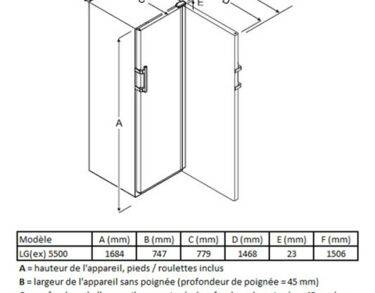 Armoire laboratoire -20°C, 499 litres