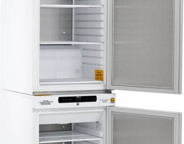 Combiné laboratoire qualifiable +5°C +/-3K et -25°C +/-5K réfrigérateur / congélateur 343L