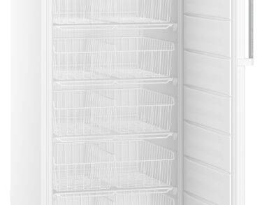 Armoire négative statique, carrosserie epoxy blanc, 573L