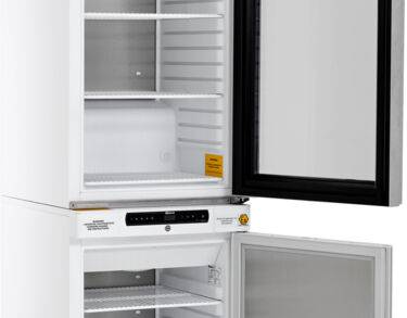 Combiné laboratoire qualifiable vitré +5°C +/-3K et -25°C +/-5K réfrigérateur / congélateur 343L