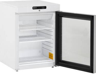 ARMOIRE LABORATOIRE ET MEDICAMENTS BLANCHE VITREE 125 L QUALIFIABLE +5°C +/- 3K