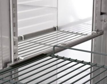 Glissière inox gauche en