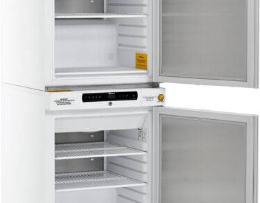 Combiné laboratoire qualifiable +5°C +/-3K et -25°C +/-5K réfrigérateur / congélateur 250L